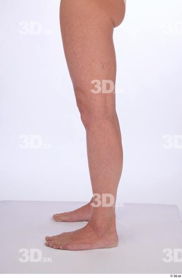 Calf Woman White Nude Athletic Studio photo references