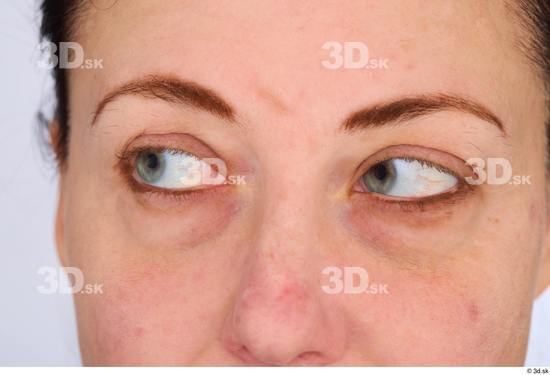 Eye Woman White Athletic Studio photo references