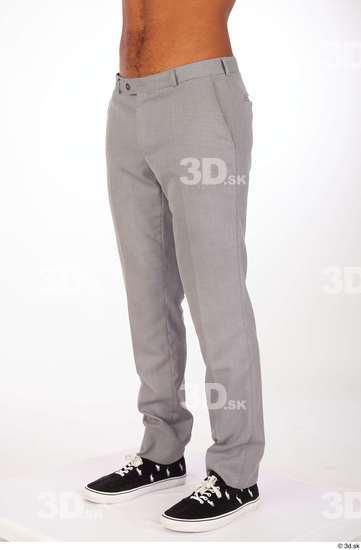 Leg Man Black Casual Trousers Athletic Studio photo references