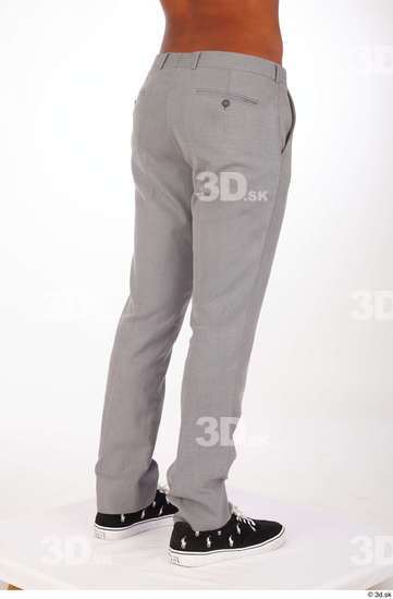 Leg Man Black Casual Trousers Athletic Studio photo references