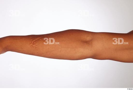 Forearm Man Black Athletic Studio photo references