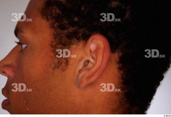 Ear Man Black Athletic Studio photo references