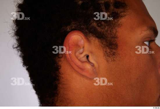 Ear Man Black Athletic Studio photo references