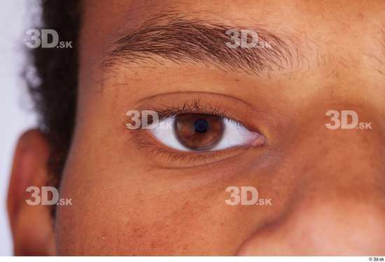 Eye Man Black Athletic Studio photo references