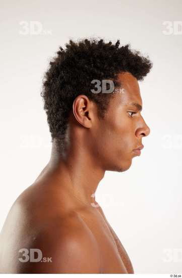 Head Man Black Athletic Studio photo references