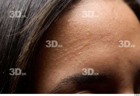 Face Woman Slim Face Skin Textures Hispanic