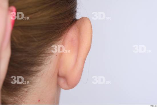 Ear Woman Slim Studio photo references