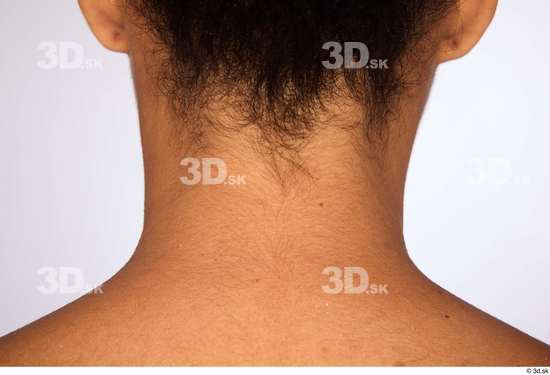 Neck Woman White Black Slim Studio photo references