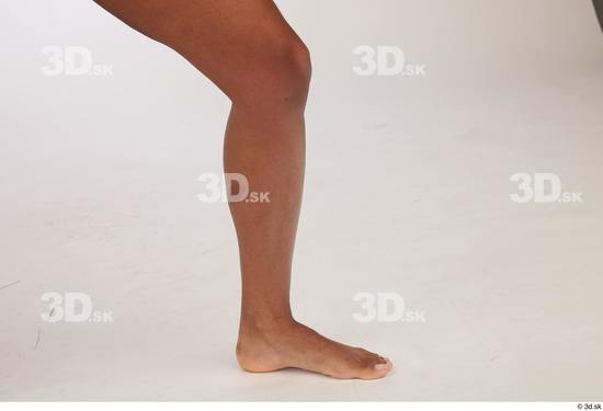 Calf Woman White Black Nude Slim Studio photo references