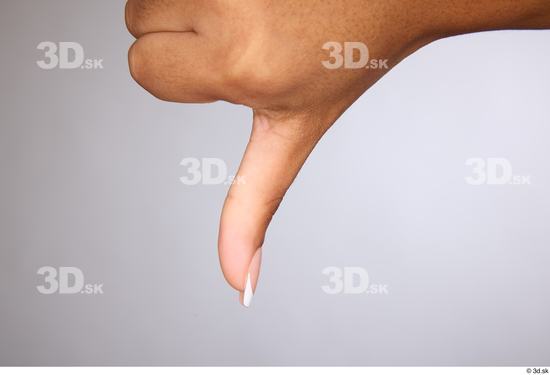 Fingers Woman White Black Slim Studio photo references