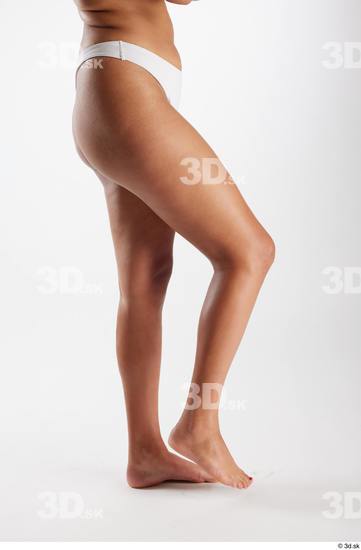 Leg Woman White Black Underwear Average Studio photo references