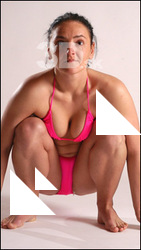 Eva poses