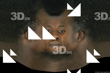 Male head texture