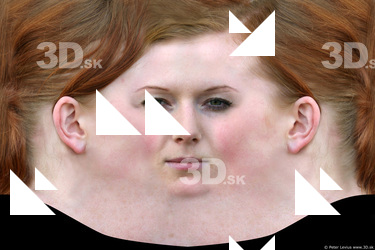 Female head texture