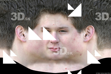 Male head texture