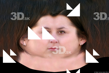 Female head texture