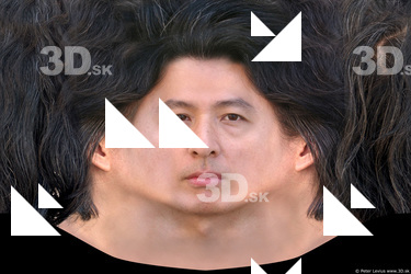 Male head texture