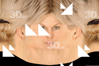 Female head texture