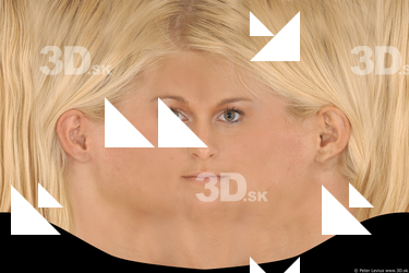 Female head texture