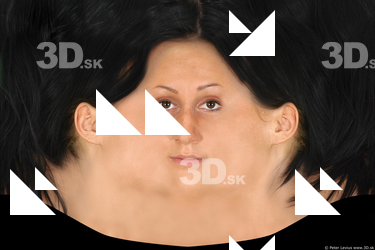 Female head texture
