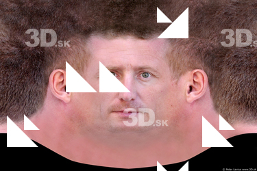 Male head texture