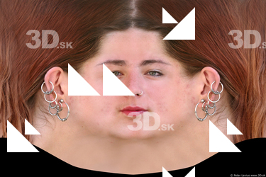 Female head texture