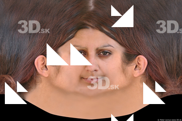 Female head texture
