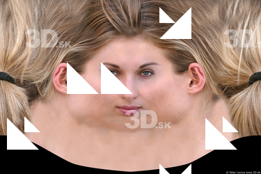 Female head texture