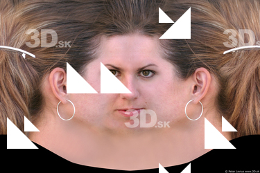 Female head texture
