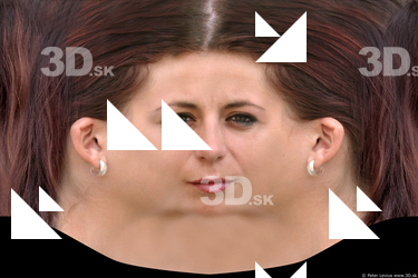 Female head texture