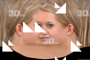 Female head texture