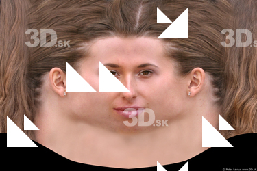 Female head texture