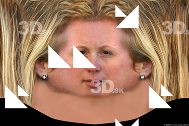 Female head texture