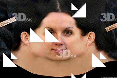 Female head texture