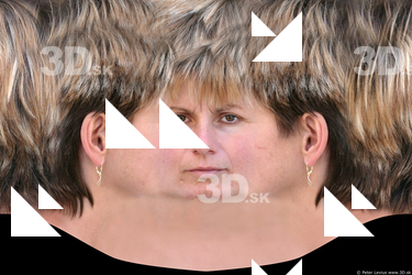 Female head texture