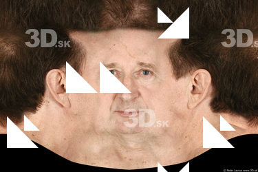 Male head texture