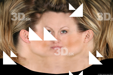 Female head texture