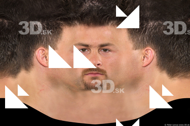 Male head texture