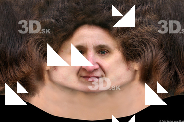 Female head texture