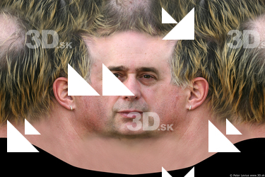 Male head texture