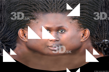 Female head texture