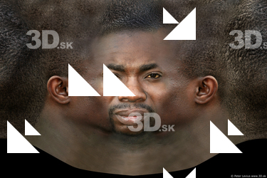 Male head texture