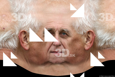 Male head texture