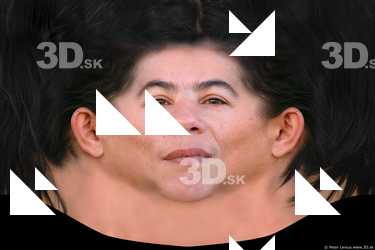 Female head texture