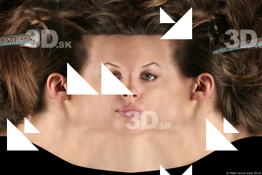 Female head texture
