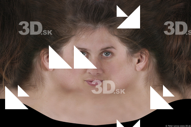 Female head texture