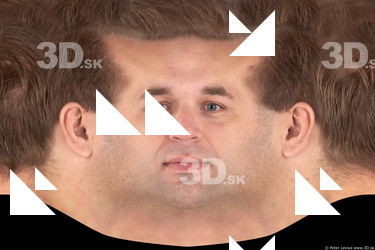 Male head texture