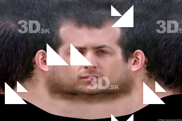 Male head texture