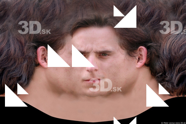 Male head texture