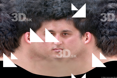 Male head texture